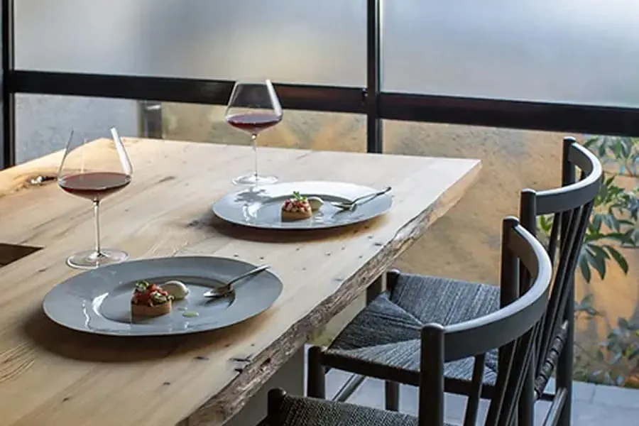 桜山荘の食事の写真